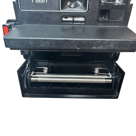 Polaroid OneStep Flash 600 Instant Camera UNTESTED, Classic 80s Model - Picture 9 of 13